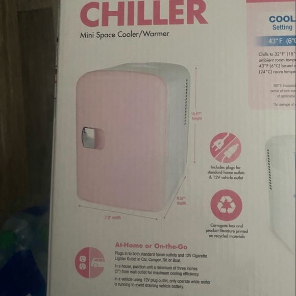 Brand New Mini Refrigerator and/or Warmer with a flip of a button!! - Picture 10 of 17